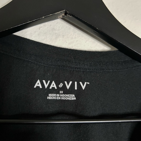 Ava & Viv “Beauty Knows No” Statement Tee Size 3X - Picture 8 of 9